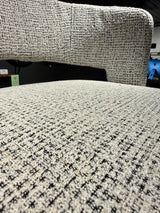 360 Grad Drehbarer Esszimmer Stuhl Brillant Webstoff in 3 Farben lichtgrau beige hellbraun