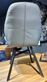 Design Armlehnen Stuhl Carter Echt Leder in 34 Farben und 3 Gestellvarianten Drehbarer Lederstuhl