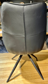 Design Armlehnen Stuhl Mas Echt Leder in 34 Farben und 3 Gestellvarianten Drehbarer Lederstuhl