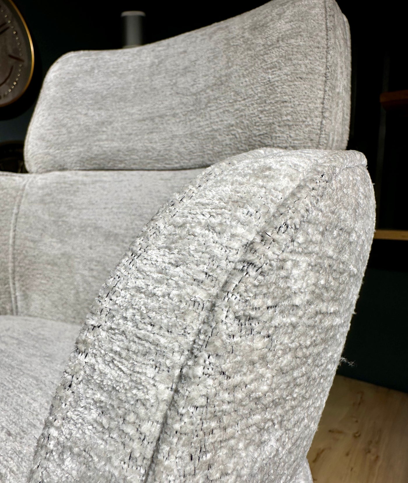 Drehbarer 360 Grad Esszimmer Stuhl Max Armlehnenstuhl Stoff Retro Bliss in 4 Farben