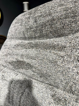 Chaise de salle à manger pivotante à 360 degrés avec accoudoirs July en tissu rétro, disponible en 5 coloris