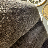 Chaise de salle à manger pivotante à 360 degrés avec accoudoirs July en tissu rétro, disponible en 5 coloris