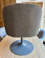 Drehbarer 360 Grad Esszimmer Stuhl Rube Armlehnenstuhl Teddystoff in 3 Farben