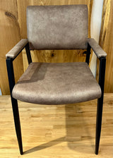 Stuhl Body in 4 Farben Cognac braun Grün Anthrazit Taupe