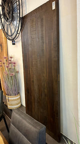 180 cm Mangoholz Tischplatte rustikal 4 cm