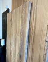 180 cm Eiche Holz Tischplatte naturel beige 4 cm