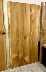 200 cm Wildeiche Holz Tischplatte Wesel Eiche Pure geölt 5,5 cm Dicke aus 4 Bohlen