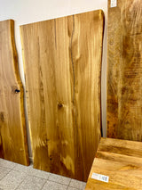 200 cm Wildeiche Holz Tischplatte Wesel Eiche Pure geölt 5,5 cm Dicke aus 4 Bohlen