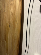 Plateau de table en orme Kaarst, bord naturel 5 cm, en 8 tailles, recyclé et rustique