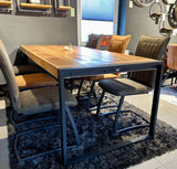 Esstisch Dhaka natur Mangoholz massiv in 5 Größen