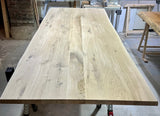 Plateau de table en chêne Neustadt, bord naturel, 4 cm, en 9 tailles, non traité - DIY