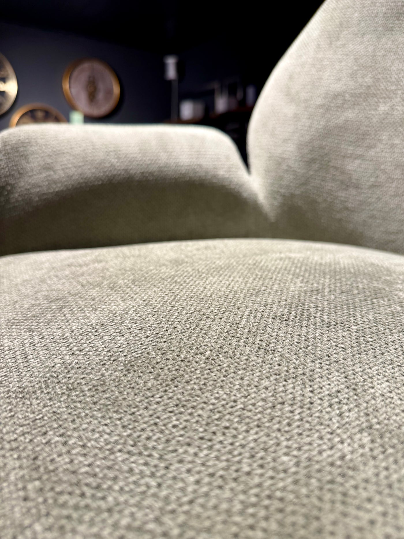 Drehbarer Mikrostoff Stuhl Toronto Armlehnen in 3 Farben