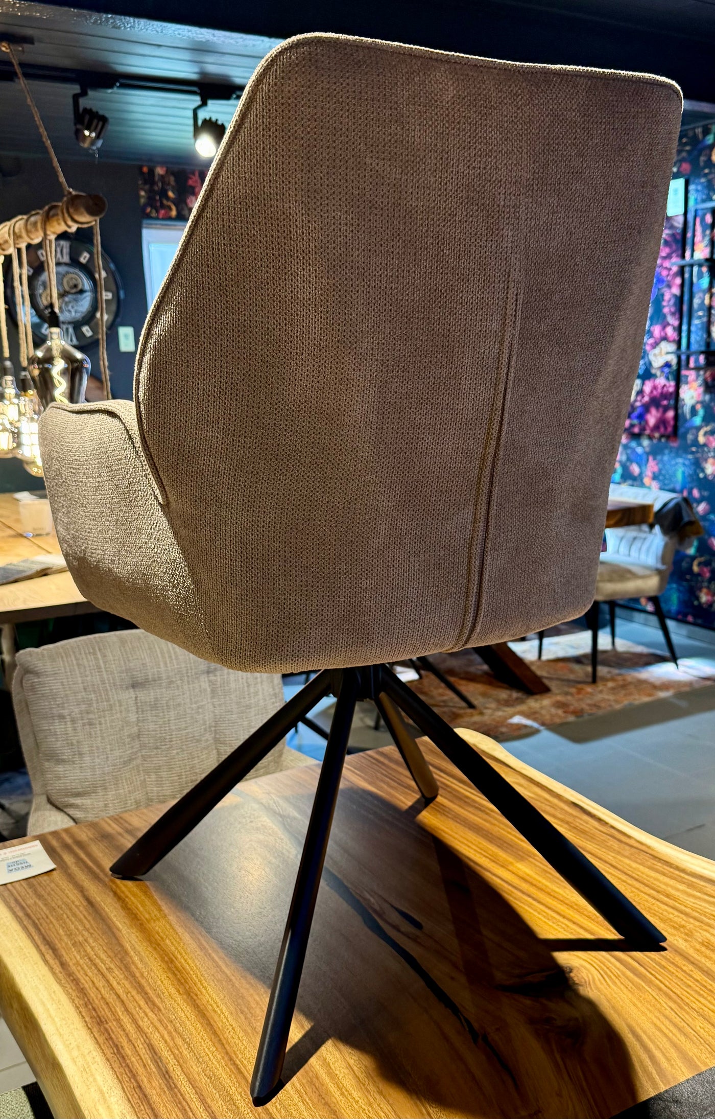 Drehbarer Mikrostoff Stuhl Toronto Armlehnen in 3 Farben