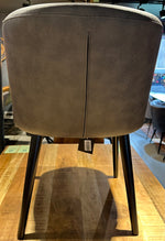 Lade das Bild in den Galerie-Viewer, Kunstleder Stuhl Fiori 2 Farben Sand Anthrazit
