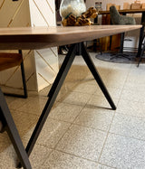 Sternfuß konisch Metall Gestell schwarz pulverbeschichtet 140 180 cm mittig