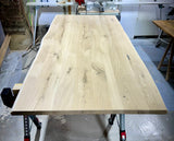 Plateau de table en chêne Neustadt, bord naturel, 4 cm, en 9 tailles, non traité - DIY