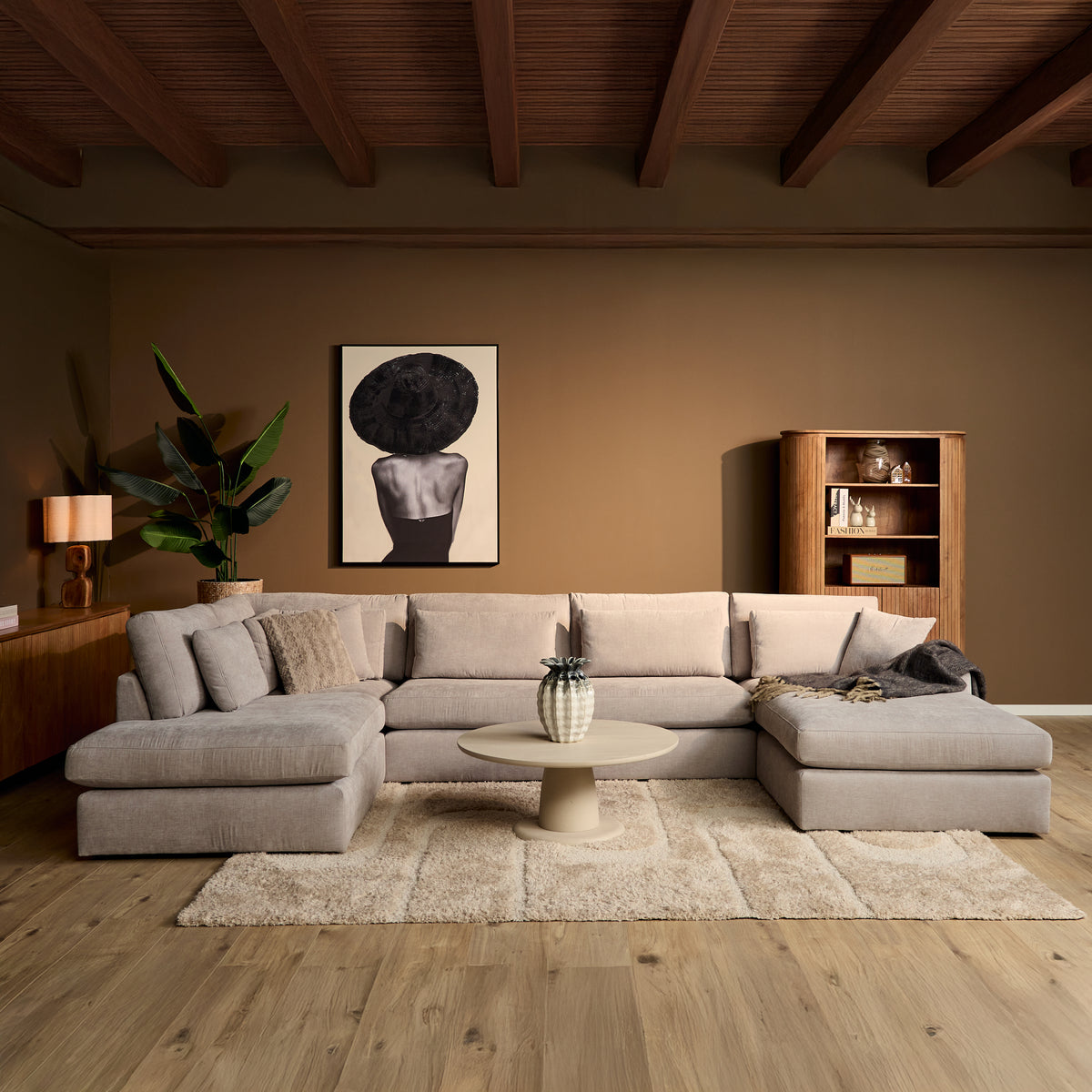 MySofa Jesse U-Sofa Beige