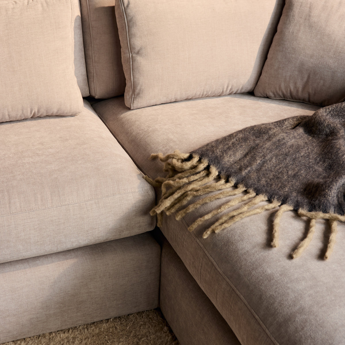 MySofa Jesse U-Sofa Beige