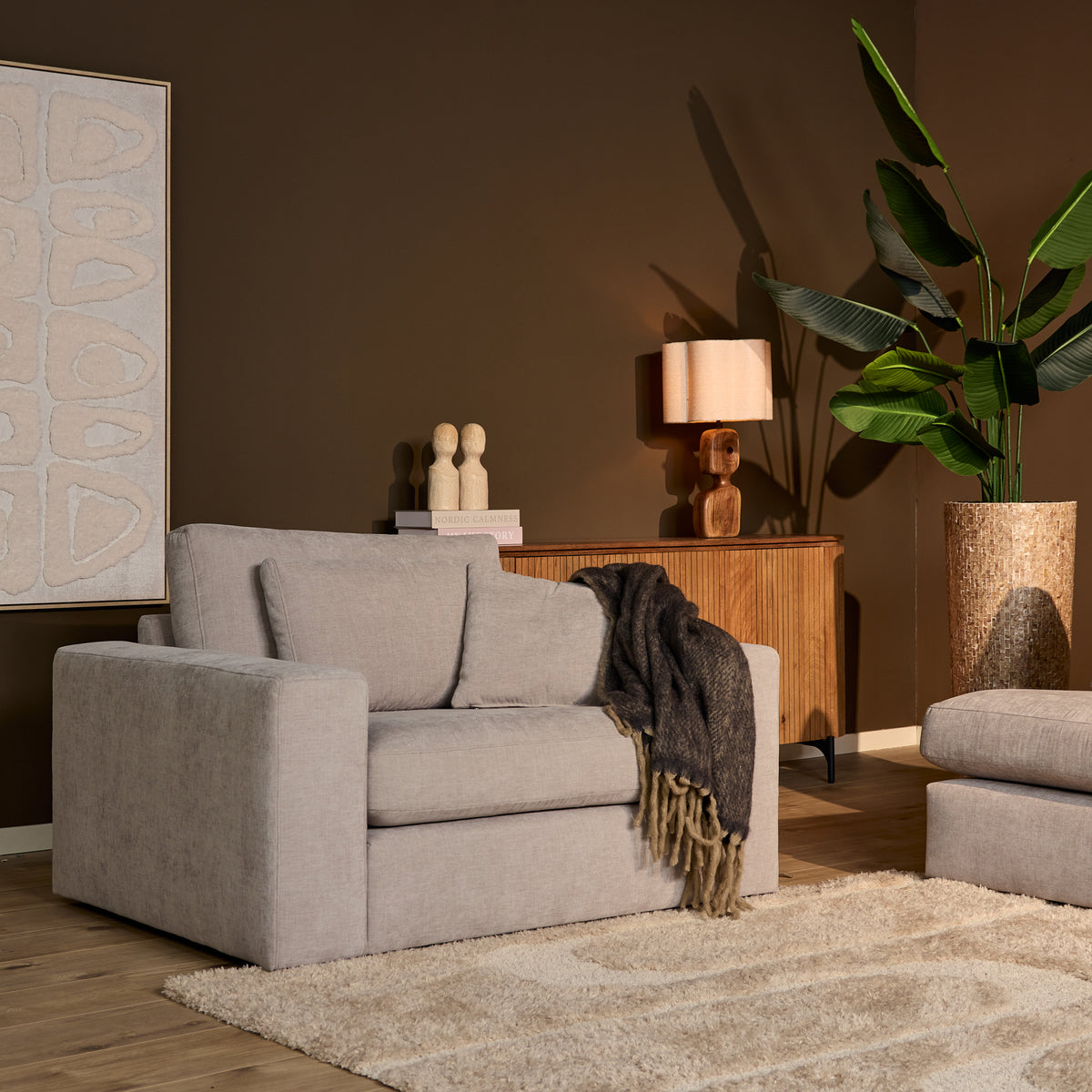 MySofa Jesse U-Sofa Beige