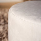 Hocker rund Creme 60 cm Adore 102