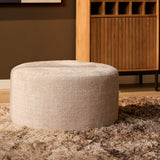 Hocker rund Natur 60 cm Cremona 02