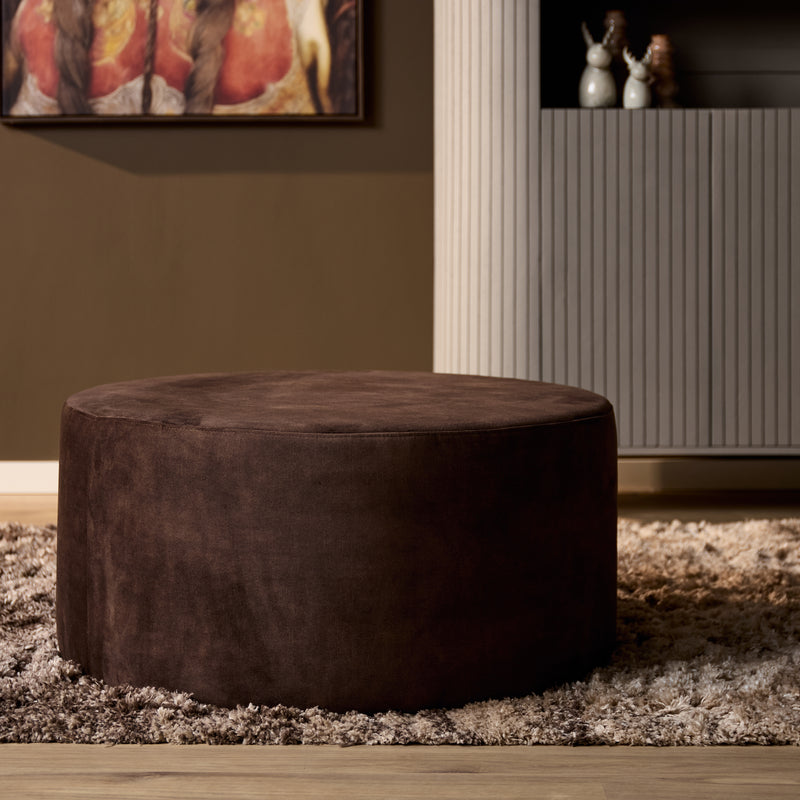 Hocker rund Braun 80 cm Adore 108