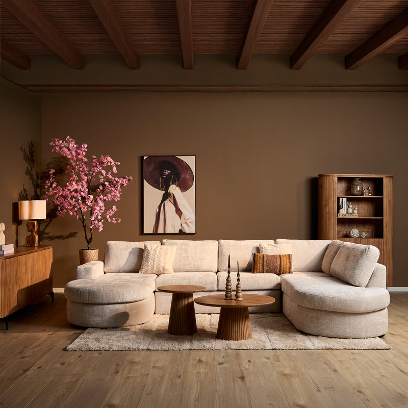 MySofa Alma U-Sofa Beige
