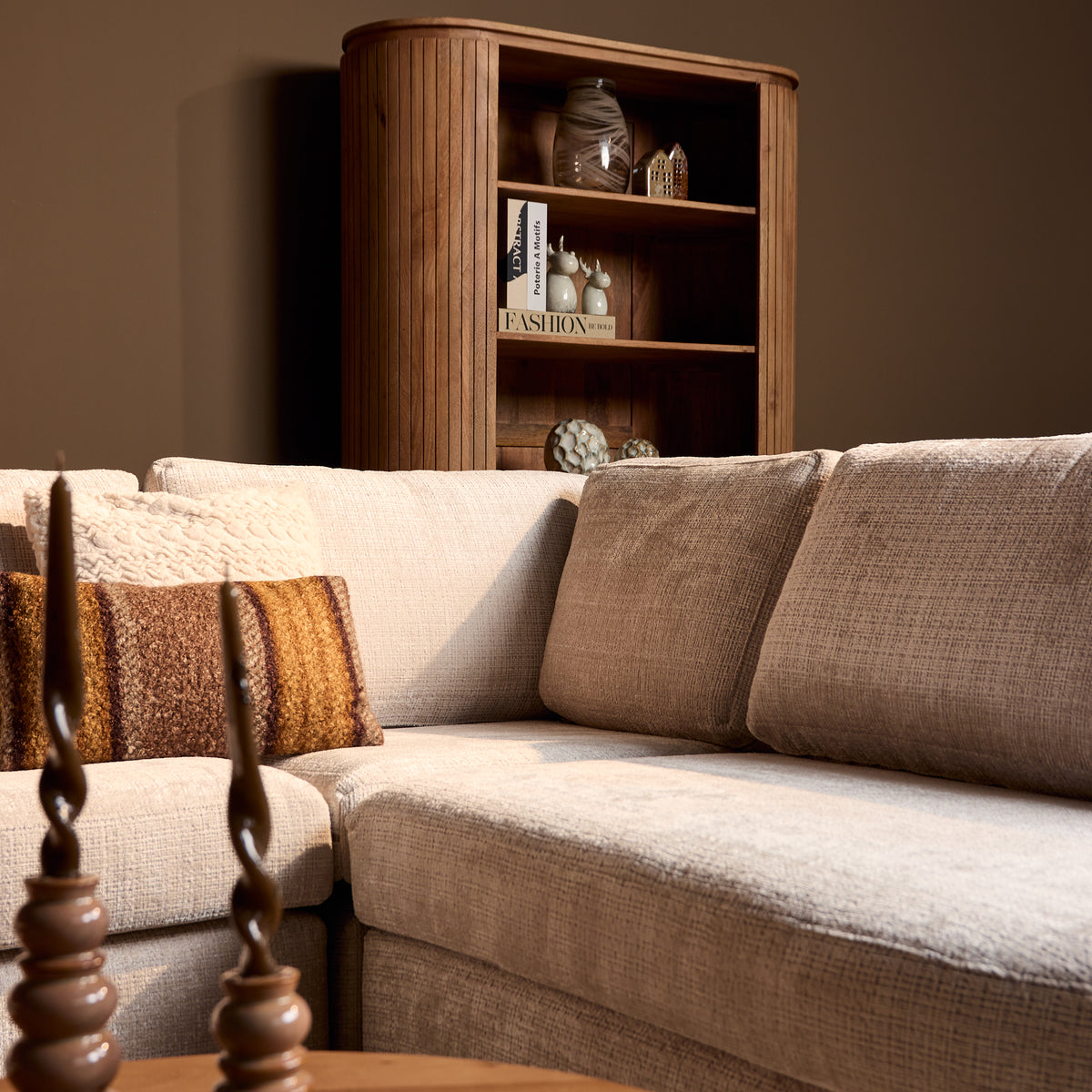 MySofa Alma U-Sofa Beige