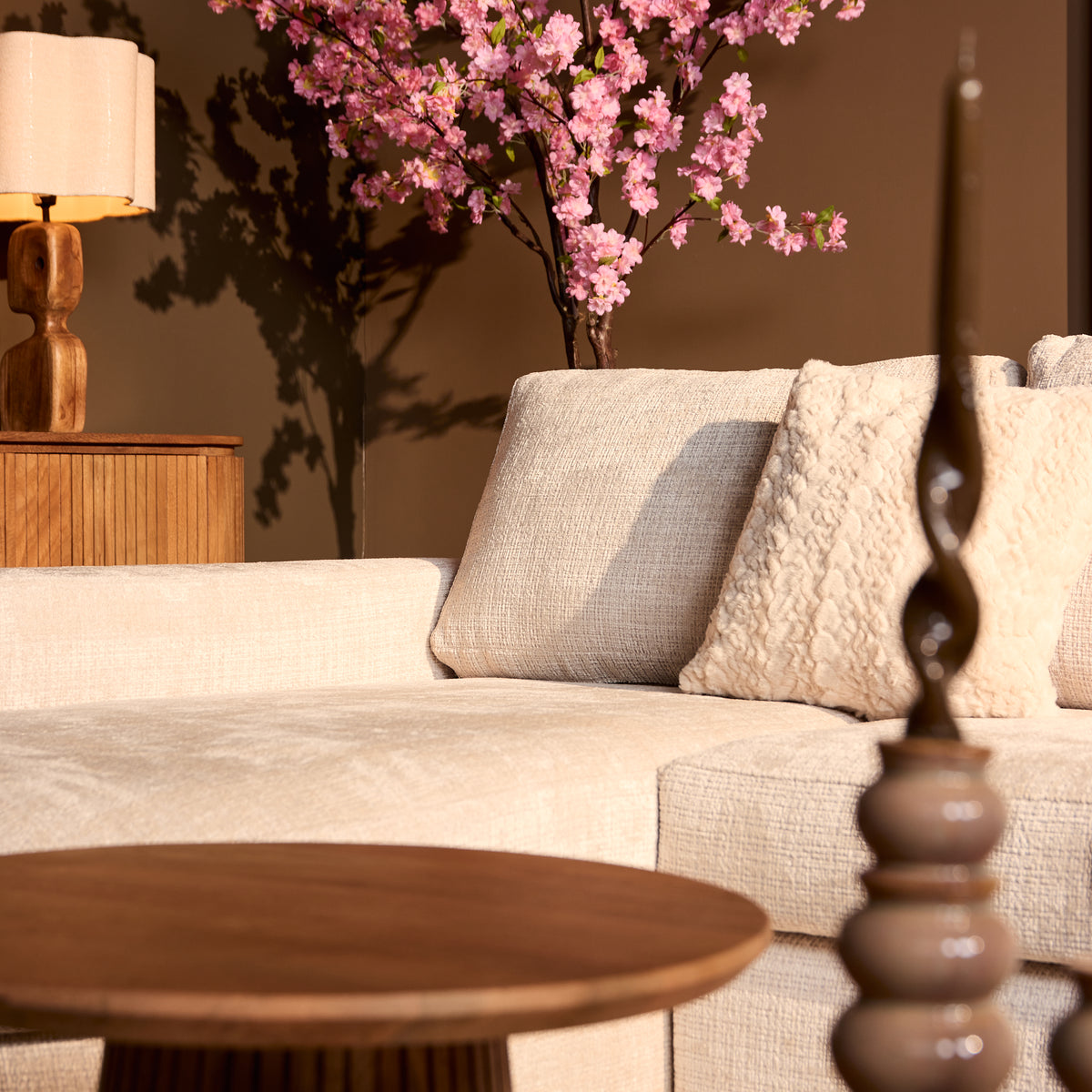 MySofa Alma U-Sofa Beige
