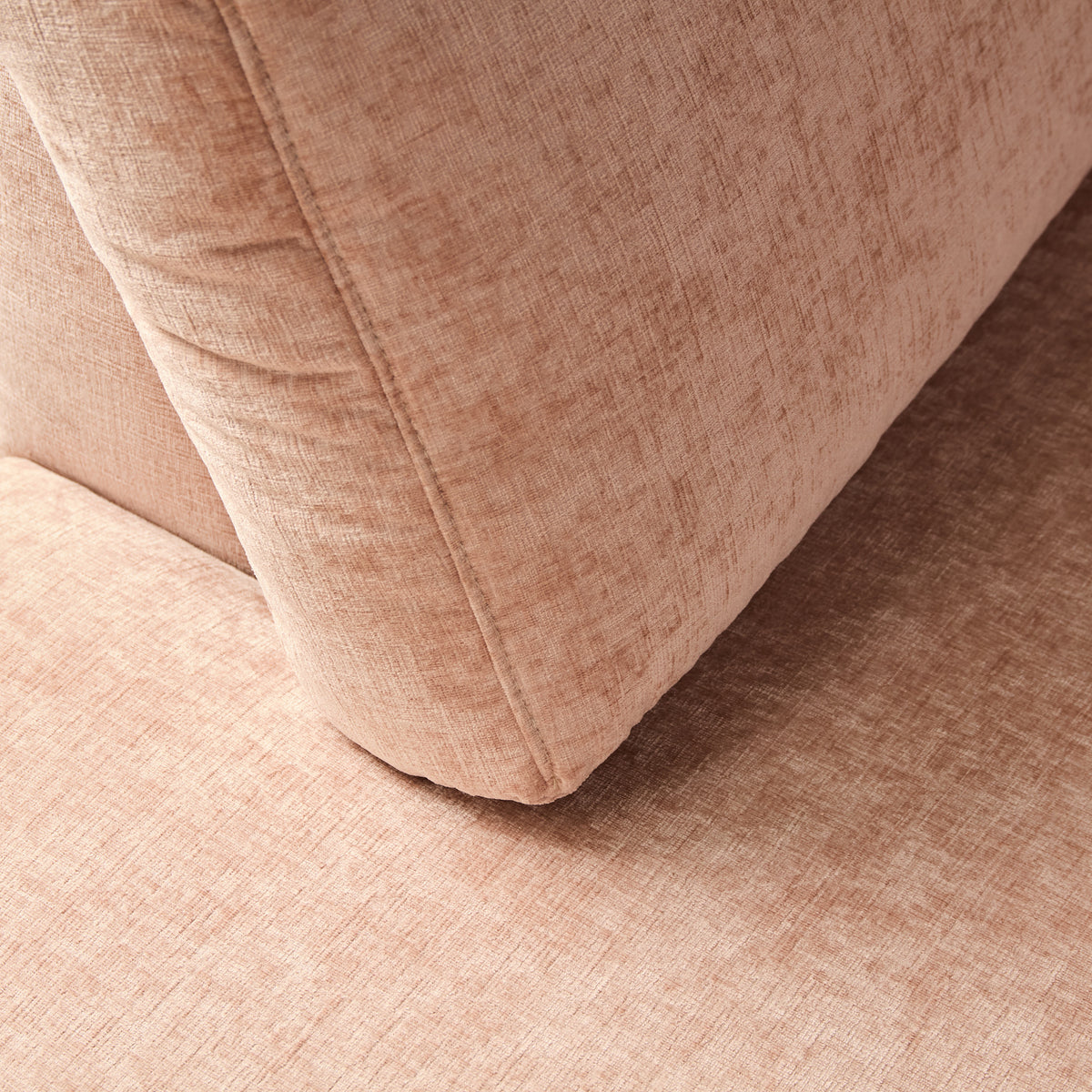MySofa Alma Ecksofa Rosa 2,5 Sitzer + Divan rechts