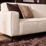 MySofa Floris Ecksofa Baltimore Beige 2,5 Sitzer + Divan rechts