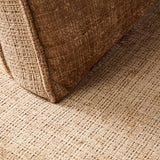 MySofa Teddy Ecksofa Cinnamon Divan links + 2,5 Sitzer