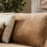 MySofa Teddy Ecksofa Cinnamon Divan links + 2,5 Sitzer