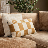 MySofa Teddy Ecksofa Cinnamon 2,5 Sitzer + Divan rechts