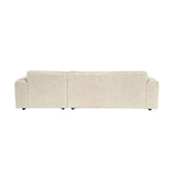 MySofa Ruby Ecksofa Beige 2,5 Sitzer AL + Lounge R