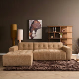MySofa Ruby Ecksofa Camel Lounge L + 2,5 Sitzer AR