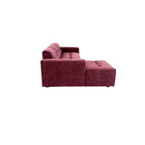 MySofa Ruby Ecksofa Lila Lounge L + 2,5 Sitzer AR