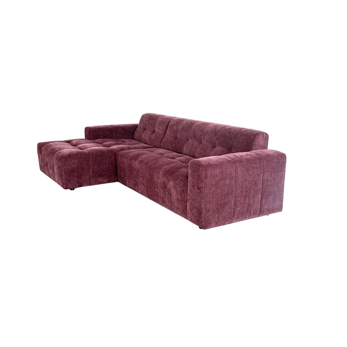MySofa Ruby Ecksofa Lila Lounge L + 2,5 Sitzer AR