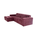 MySofa Ruby Ecksofa Lila Lounge L + 2,5 Sitzer AR