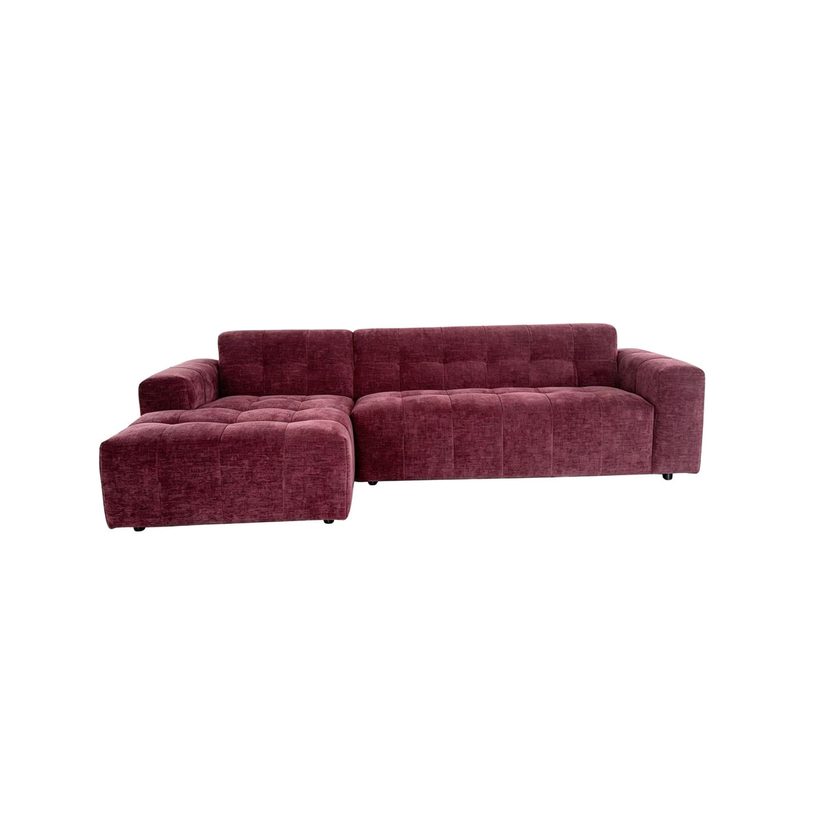 MySofa Ruby Ecksofa Lila Lounge L + 2,5 Sitzer AR