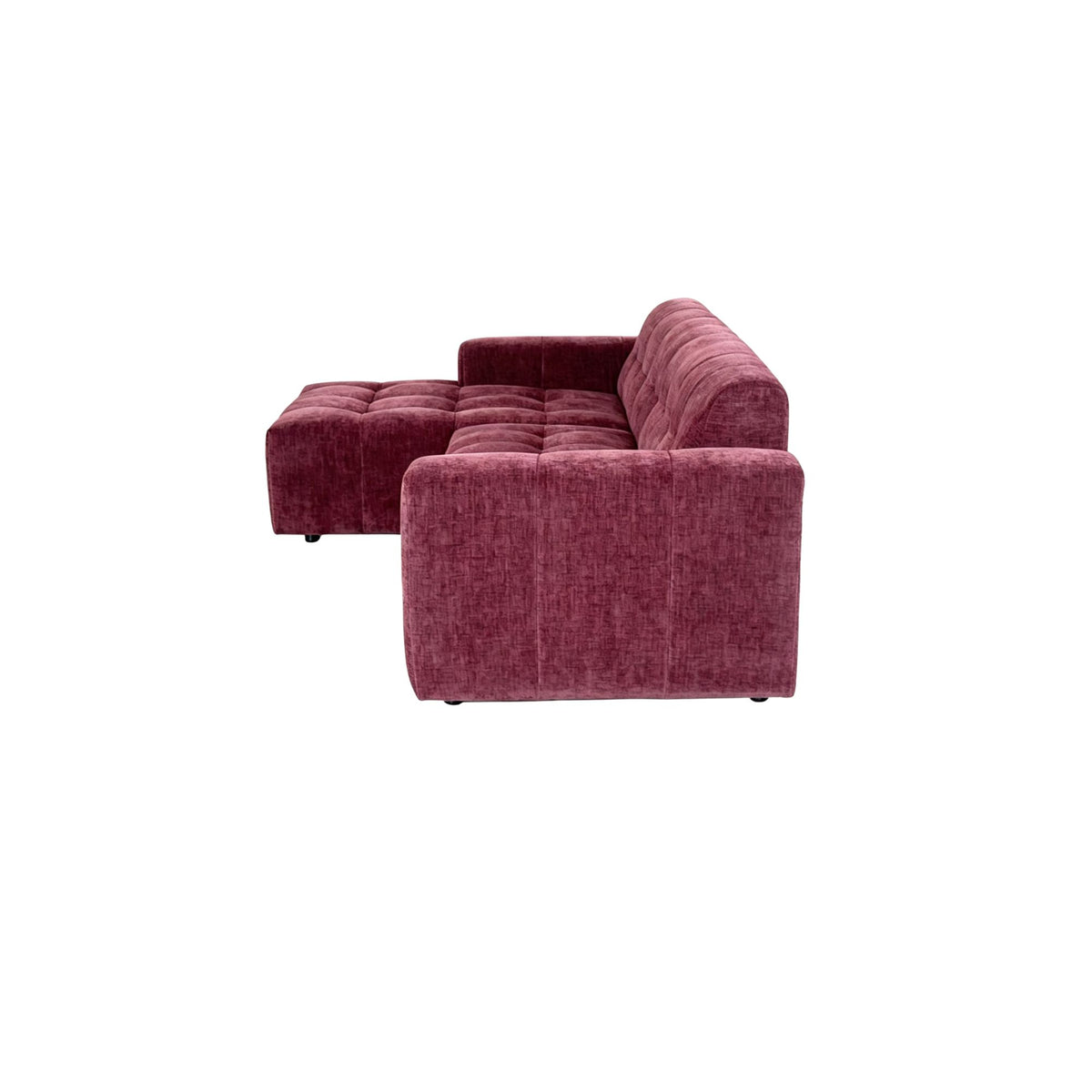 MySofa Ruby Ecksofa Lila Lounge L + 2,5 Sitzer AR