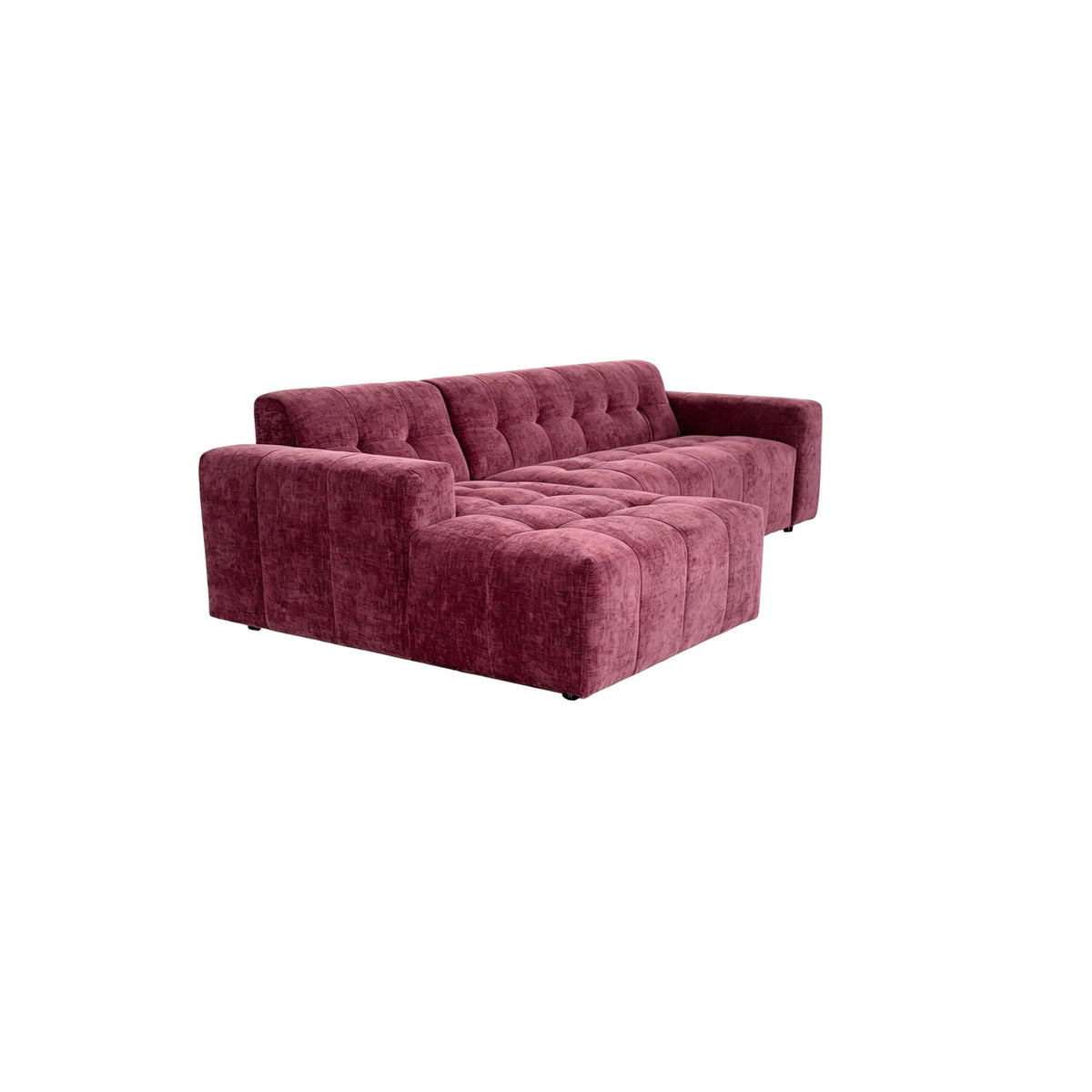 MySofa Ruby Ecksofa Lila Lounge L + 2,5 Sitzer AR