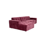 MySofa Ruby Ecksofa Lila Lounge L + 2,5 Sitzer AR