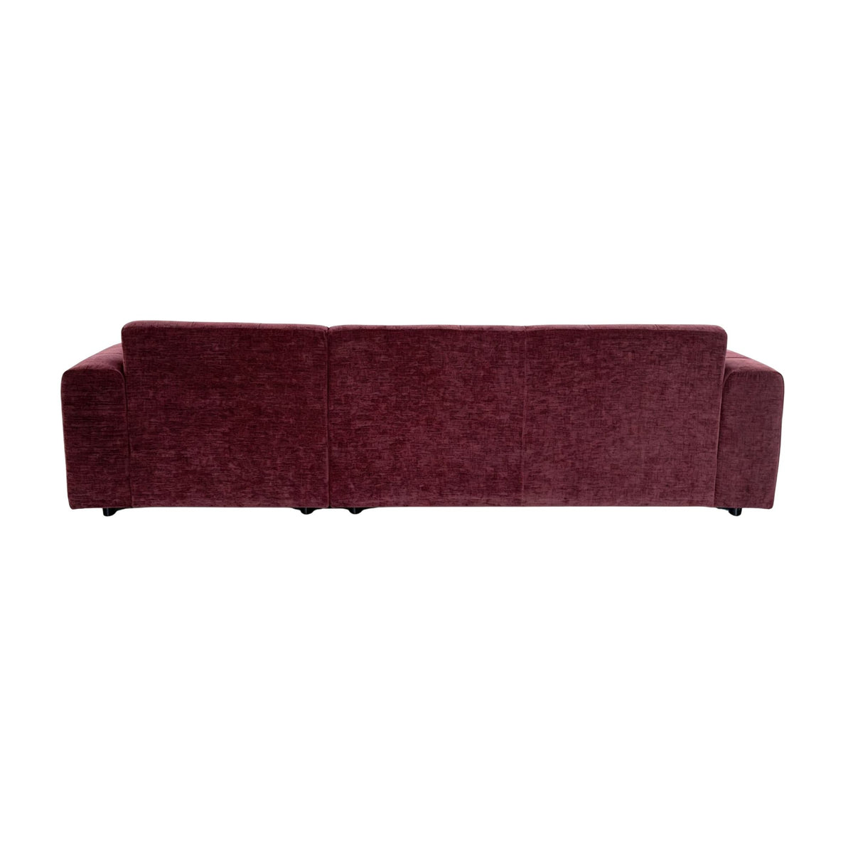 MySofa Ruby Ecksofa Lila 2,5 Sitzer AL + Lounge R