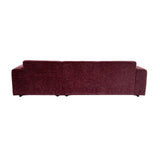 MySofa Ruby Ecksofa Lila 2,5 Sitzer AL + Lounge R