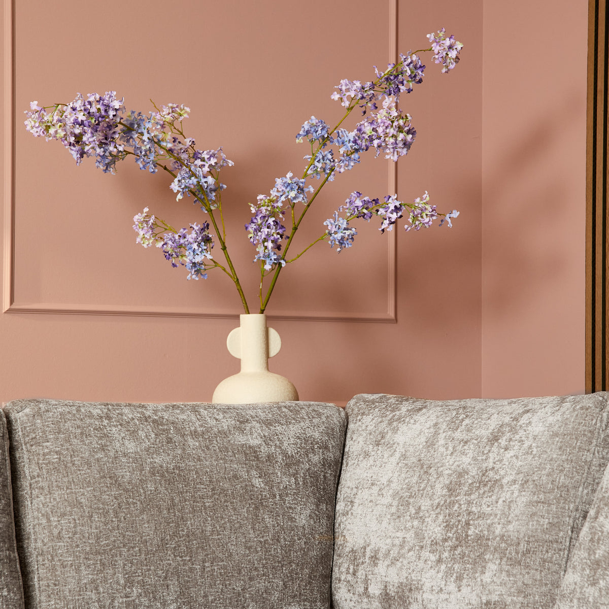 MySofa Alma Ecksofa Greige 2,5 Sitzer + Divan rechts