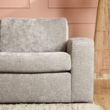 MySofa Alma Ecksofa Greige Divan links + 2,5 Sitzer