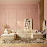 MySofa Teddy U-Sofa Beige