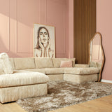 MySofa Teddy U-Sofa Beige
