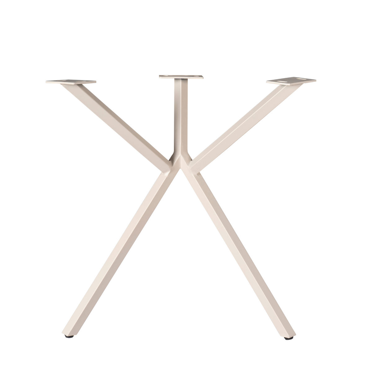 Y-Tischgestell-Set Sand Metall